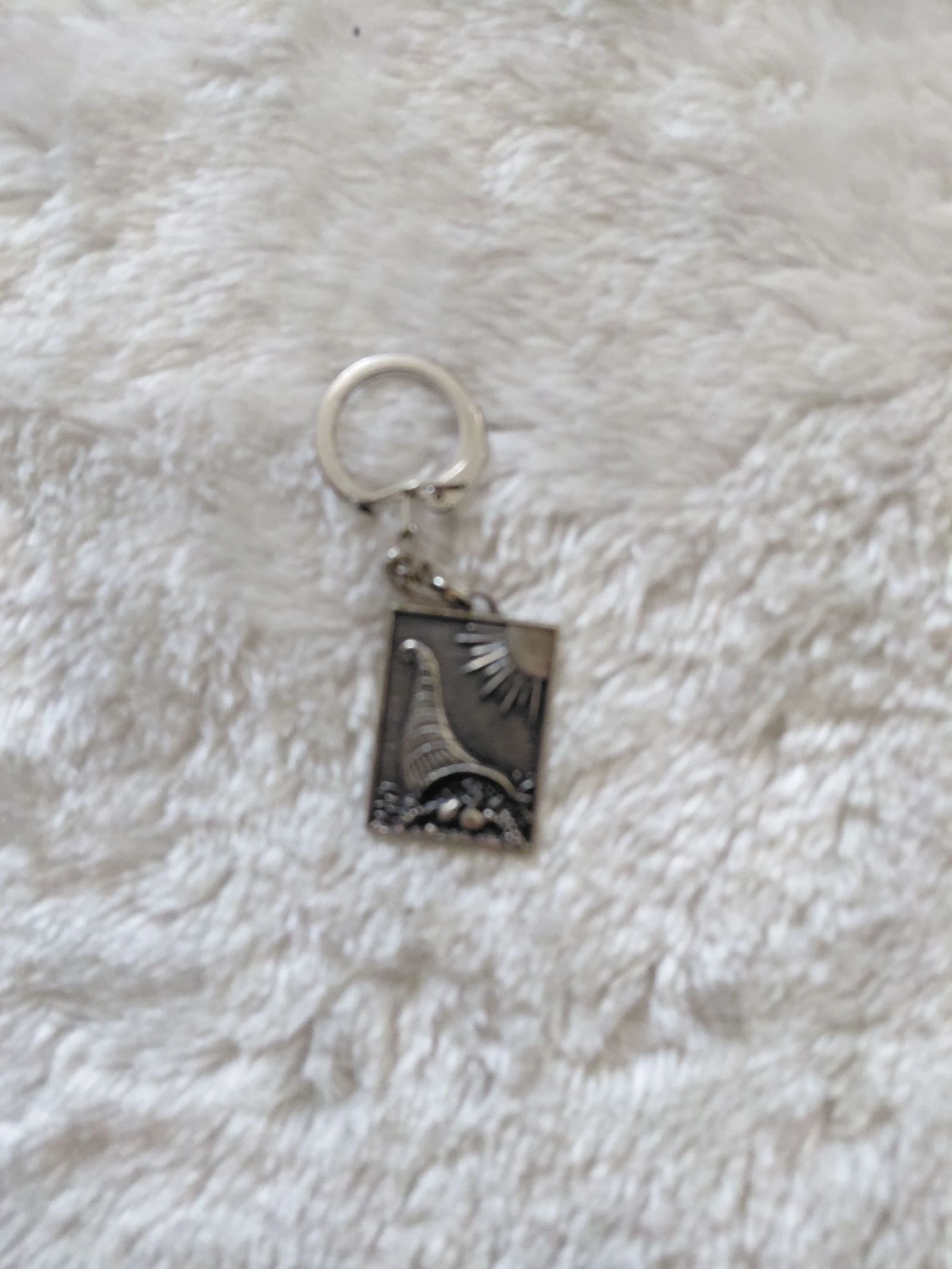 Porte clef vintage collector dizaine commerciale d'Allevard